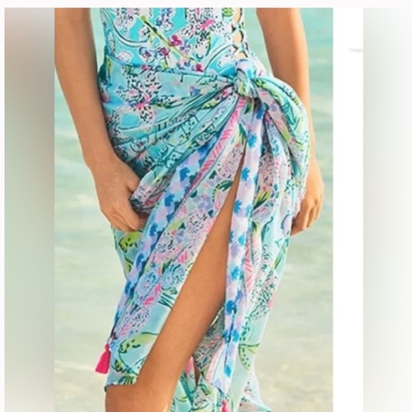 Lilly Pulitzer Other - Lilly Pulitzer Seaspray Wrap Scarf